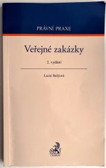 kniha Veřejné zakázky 2. vydání, C.H.Beck 2020