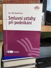 kniha Smluvní vztahy při podnikání, Anag 2001