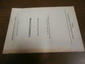 kniha Farmakognosie. Díl 1, - Obecná část a primární látky, SPN 1989