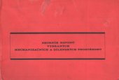kniha Sborník návodů vybraných mechanizačních a dílenských prostředků, Naše vojsko 1987