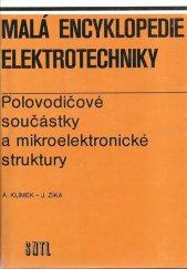 kniha Malá encyklopedie elektrotechniky Polovodičové součástky a mikroelektronické struktury, SNTL 1989
