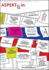 kniha ASPEKT in Natlačený výber z textov www.aspekt.sk jar 2013, Aspekt 2013