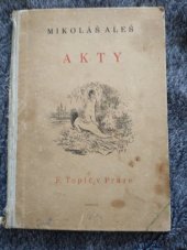 kniha Akty I., F. Topič 1924