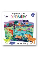 kniha Magnetické puzzle Dinosaury, Svojtka 2024