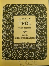 kniha Trol tucet pohádek, Čsl. podniky tisk. a vydav. 1921