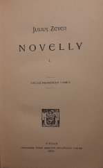 kniha Novelly, Česká grafická Unie 1902
