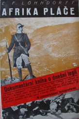 kniha Afrika pláče Deník legionáře, Jan Toužimský 1931
