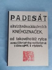 kniha Padesát akvisitněexklusivních kněhoznaček, Paseka 2014