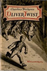 kniha Oliver Twist, Melantrich 1952
