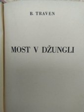 kniha Most v džungli, Kruh 1937