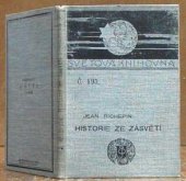 kniha Historie ze zásvětí román dobrodružný, J. Otto 1901