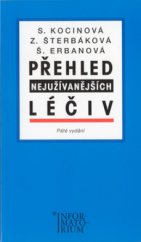 kniha Přehled nejužívanějších léčiv příručka pro střední zdravotnické školy, Informatorium 2007