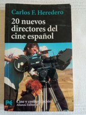 kniha 20 nuevos directores del cine español , Alianza Editorial  1999