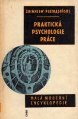 kniha Praktická psychologie práce Vybrané otázky, Orbis 1968