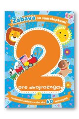 kniha Zábava so samolepkami pre dvojročných, Svojtka 2021
