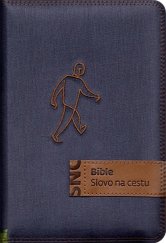 kniha Bible Slovo na cestu s ilustracemi modré džínové plátno, Česká biblická společnost 2023