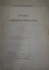 kniha Žitava v českých dějinách, s.n. 1947
