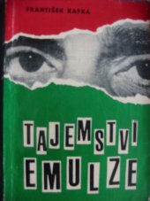 kniha Tajemství emulze, Východočeské nakladatelství 1966