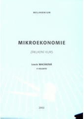 kniha Mikroekonomie základní kurs, Melandrium 2002
