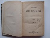 kniha Analytický klíč botanický, I.L. Kober 1876