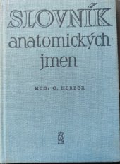 kniha Slovník anatomických jmen, SZdN 1955