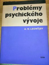kniha Problémy psychického vývoje, Státní pedagogické nakladatelství 1966