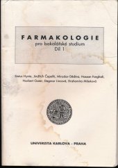 kniha Farmakologie pro bakalářské studium. Díl 1, Karolinum  1994