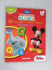 kniha Mickeyho Klubík  Písmeno A  ! Písmena 1 část číslo 5, De Agostini 2012