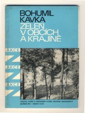 kniha Zeleň v obcích a krajině Akce Z, TEPS místního hospodářství 1966