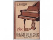 kniha Základy klavírní pedalisace, Oldřich Pazdírek 1944