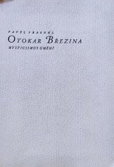 kniha Otokar Březina Mysticismus umění a věrnost sobě, nákladem vydavatele 1936