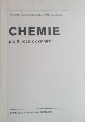 kniha Chemie pro II. ročník gymnázií učební text, SPN 1982