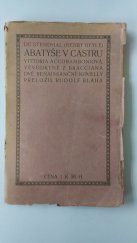 kniha Abatyše v Castru Vittoria Accoramboniová, Kamilla Neumannová 1908