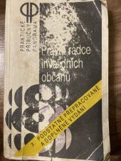 kniha Právní rádce invalidních občanů, Panorama 1990