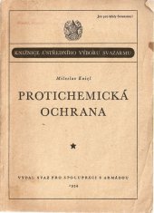 kniha Protichemická ochrana, Svaz pro spolupráci s armádou 1954