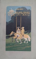 kniha Roman von der treuen Freundschaft der Ritter Amis und Amil, J. Otto 1904
