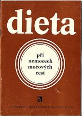 kniha Dieta při nemocech močových cest, Avicenum 1987
