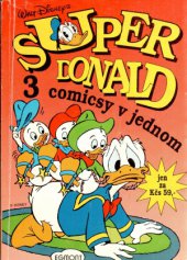 kniha Super Donald 3 comicsy v jednom, Egmont 1992