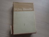 kniha Dějiny filosofie. I, - Filosofie antické a feudální společnosti, Svoboda 1950