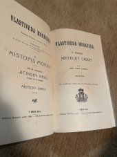 kniha Vlastivěda moravská II. - Místopis Moravy III. Jičínský kraj - Místecký okres, Musejní spolek 1915