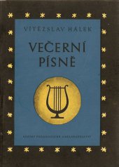 kniha Večerní písně, SPN 1957