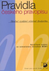 kniha Pravidla českého pravopisu školní vydání včetně Dodatku, Fortuna 1999