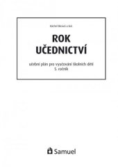kniha Rok učednictví Učební plán pro vyučování školních dětí - 5. ročník, Samuel 2017