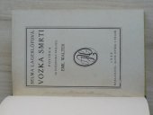 kniha Vozka smrti povídka, Alois Hynek 1920