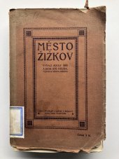 kniha Město Žižkov, Adolf Srb 1910