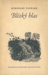 kniha Blízký hlas verše 1953-1954, Československý spisovatel 1955