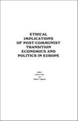 kniha Ethical implications of post-communist transition economics and politics in Euro, Iura Edition 2025