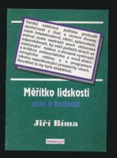 kniha Měřítko lidskosti esej o hodnotě, Periskop 1996