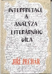 kniha Interpretace a analýza literárního díla, Filosofia 2002