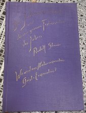 kniha Der Jahreskreislauf als Atmungsvorgang der Erde Die vier grossen Festeszein.   Des Jahres, Philosophisch Anthroposophischer Verlag am Goetheanum Dornach 1936